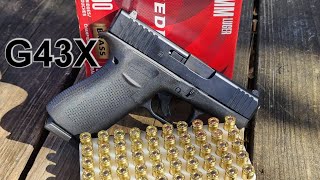 Glock 43X Review amp Shoot [upl. by Supat]