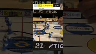 quotWhat happened here Three goals out of nowherequot  Stiga Table Hockey [upl. by Dalt]