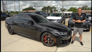 Is the BMW M5 a BETTER performance sedan than a 2024 Cadillac CT5V Blackwing [upl. by Adamis203]