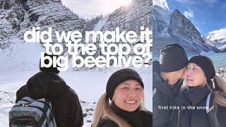 CANMORE amp BANFF Hiking Big Beehive🏔️ [upl. by Kataway621]