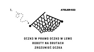 I Oczko w prawo oczko w lewo Wprowadzenie Zrozumieć oczka [upl. by Weidar]