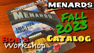 Menards O Scale Catalog Fall 2023 Trains Buildings DIECAST Lionel Williams MTH Gauge Paper Online [upl. by Fulmer497]