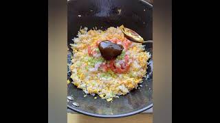 Best Shrimp Fried Rice Recipe Short Food Videos [upl. by Leonie]