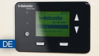 Webasto Dual Top Evo  Programmierbares Bedienelement [upl. by Fisher638]