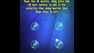 Solve Word Problems  Two Digit Addition  2nd Grade Splash Math App [upl. by Ardnaik943]