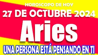 ARIES 🔥UNA LLUVIA DE BENDICIONES VIENE ✅HOROSCOPO DE HOY 27 DE OCTUBRE 2024 💖 HOROSCOPO ARIES 💖 [upl. by Eluk]