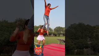 🔥🔥 shorts ytshots gymnast parkour couplegoals viralvideo [upl. by Aihsas]