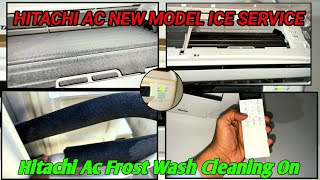 Hitachi Ice Clean Frost Wash Technology 2024 Model  Hitachi Split Ac Ice Automatic Clean [upl. by Werdn848]