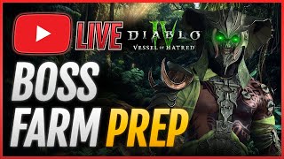 Andariel Farm PREP🔴NEW KING KONG Spiritborn Build🔴Diablo 4 Season 6 [upl. by Bella]