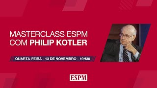 Masterclass ESPM com Philip Kotler [upl. by Manny632]