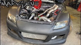 Intercooler done on rx8 turbo [upl. by Naraj]