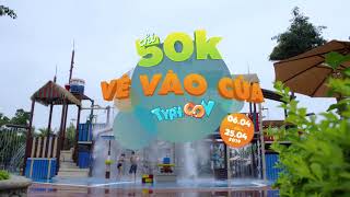 Sun World Ha Long Complex  quotChỉ 50Kquot vé vào cửa công viên nước Hạ Long  Typhoon Water Park [upl. by Robinson]