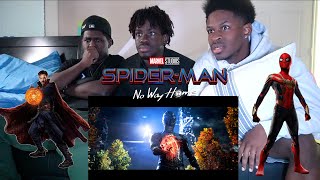 SPIDERMAN NO WAY HOME OFFICIAL TRAILER 2 REACTION  SZN 3 REACTS 10 [upl. by Tierney323]