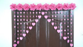 door hanging craft ideas  wall hanging  diy wall decor  door hanging decorating ideas 2 [upl. by Anohr]