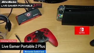 AVerMedia LIVE Gamer Portable 2 PLUS GC513  Unboxing and Nintendo Switch setup [upl. by Sou]