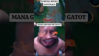 Momen pascol ngamuk di troll gatotkaca mlbbindonesia shorts moments [upl. by Ameekahs729]