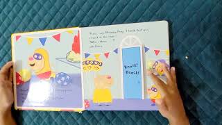 Peppa Pig Peppas Superhero Party A lift the flap book for 4 age kids Fun amp Learn Book [upl. by Yasmeen]