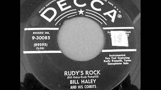 Bill Haley amp The Comets  Rudys Rock 1956 Decca 45 record [upl. by Auberon]