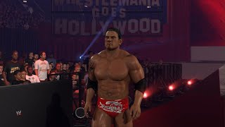 Batista vs Triple H Wrestlemania 21 recreation pt 1 [upl. by Proudlove]