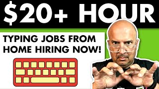 Top 15 Typing Jobs You Can Start Today  Work From Home [upl. by Anaj]