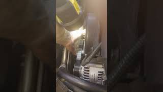 How tight should a alternator belt be automobile mechanic diy beginners tips hack mechanic [upl. by Horacio]