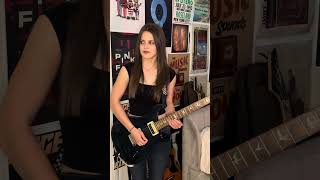 Meddle About cover Chase Atlantic femaleguitarist explore electricguitar short [upl. by Teryl966]