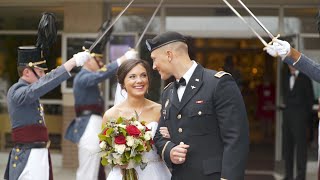 ARMY GROOM CRIES WHEN HE SEES BRIDE  Amanda amp Coburns Wedding Video  Wilmington North Carolina [upl. by Koosis]