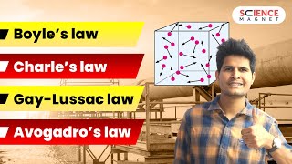 Gas Laws by Neeraj Sir  Boyles Charles Avogadros Gay Lussacs Law sciencemagnet gaslaw [upl. by Aznecniv]