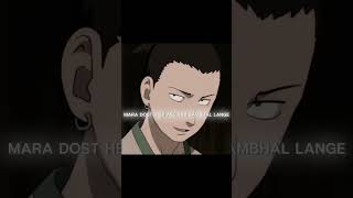 Shikamaru is Rock naruto anime hindi shorts itachi [upl. by Tallou433]