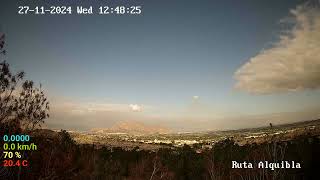 Timelapse en Bigastro Alicante 27112024 [upl. by Rebmaed]