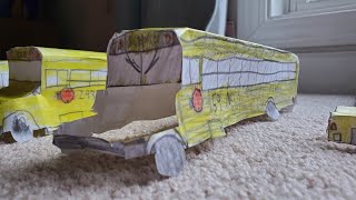 Paper Craft Buses I Made So Far [upl. by Arocal]