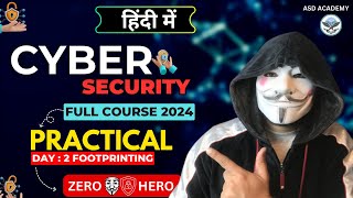 Day 2 Master Footprinting in Cybersecurity  Essential Techniques amp Tools for 2024  hacker vlog [upl. by Uhp529]