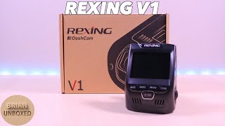 Rexing V1 Dash Cam  Full Review amp Sample Video [upl. by Ivanna]