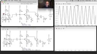 MOSFET amp BJT Discrete multistage amplifiers [upl. by Franci972]