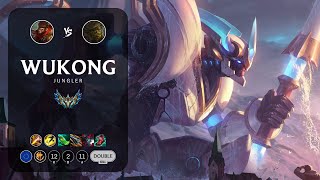 Wukong Jungle vs Ivern  EUW Challenger Patch 143 [upl. by Boote]