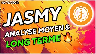 JASMY ANALYSE MOYEN amp LONG TERME 🔥 [upl. by Ahsoek]