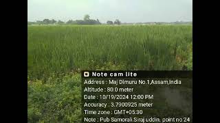 PMKSYHKKP TW Scheme Phase I Pt24 ASSAM DOBOKA IRRIGATION HOJAI LUMDING KHARIFCROPS [upl. by Maxi606]