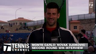 Novak Djokovic Details His Preparation for the Clay Court Season  2024 Monte Carlo Second Round [upl. by Mixam]