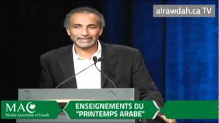 Tariq Ramadan  Les revolutions Arabes ont ete planifiées par les Americains [upl. by Onailime49]