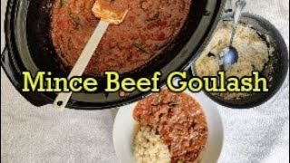 Mince Beef Goulash [upl. by Anawk]