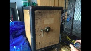 Locksmith Cracks Open An Old Safe And Uncovers Literal Treasure Inside [upl. by Nodyarb505]