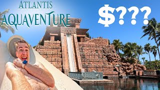 I Visited the Most Expensive Water Park in the World  Atlantis Aquaventure Bahamas Vlog [upl. by Janik203]