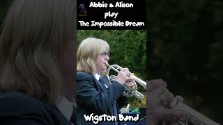 😊🎶The Impossible Dream The Wigston Band shorts [upl. by Ahsilam]