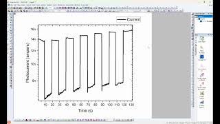 Learn OriginLab software to plot photodetector response [upl. by Tilla]