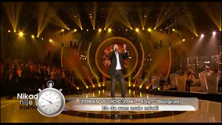 Zoran Vujicic Zoki  Eh da sam malo mladji  live  Nikad nije kasno  EM 31  30042017 [upl. by Naugan860]