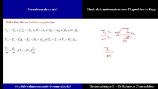 Transformateur Monophasé 9 Fonctionnement en charge [upl. by Rosecan]