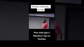 Professor Hackeado ao vivo Jefferson da Linuxtips foi Hackeado no Meetup linux devops kubernetes [upl. by Tiertza]