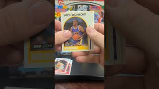 When One Hit Overshadows the Pack 198890 NBA Hoops Cards nostalgia vintagesportscards [upl. by Naam]