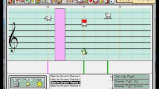 Mario Paint Charlie Brown Theme [upl. by Ayr452]