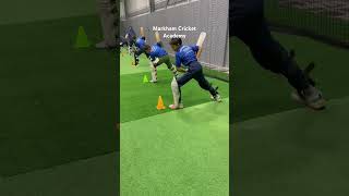 Batting Drills cricket improvement cricketlover batting battingdrills learing teaching [upl. by Aerbma636]